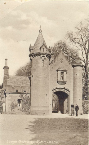 Ayton Castle South Lodge - date unknown Ayton Castle South Lodge - date unknown