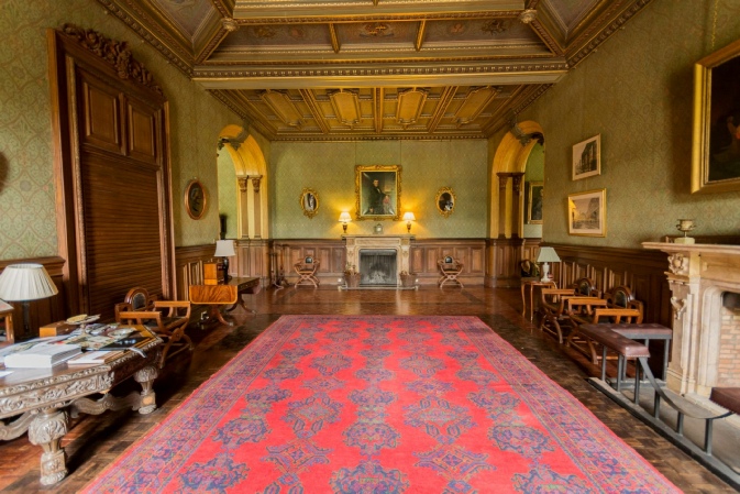 Ayton Castle - main hall
