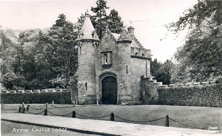 Ayton Castle South Lodge date unknown